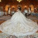 2024 White Shiny Quinceanera Dresses Formal Luxury Party Beading Lace Appliques Tull Sweet 15 Dress Prom Graduation Ball Gowns