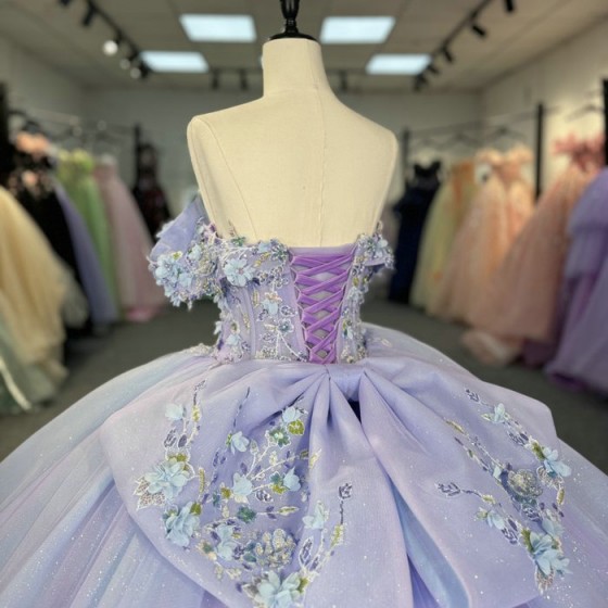 Blue Purple 2025 Quinceanera Dress Sweet 15 Evening Dress Crystal Sleeveless Ball Gown Beading Vestidos De Xv Anos