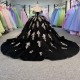 Customized Vestidos De XV Anos Sequin Quinceanera Dresses Scoop Appliques Sweet 16 Birthday Ball Gown Party Dress