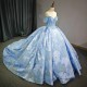 Glamorous Velvet Quincenera Dresses Ball Gown Off the Shouler Appliques Chapel Train Sweetheart vestido de 15 anos