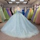 Quinceanera Dresses Modern Women Party Dress Organza Ball Gown Sweetheart Bridal Dress 2025 Sequined