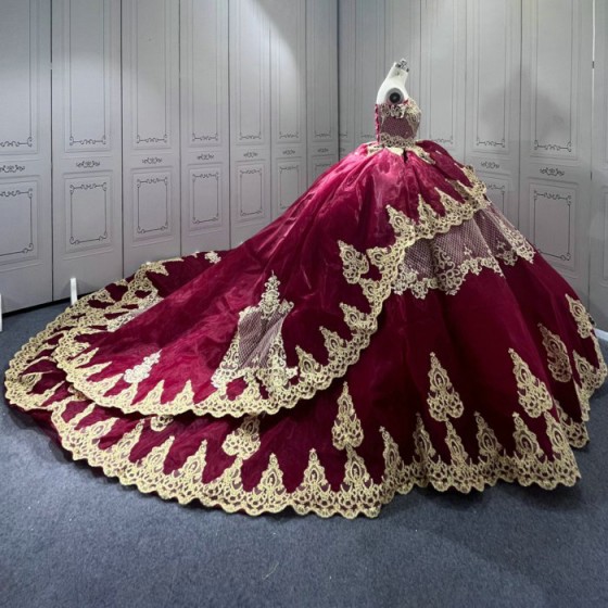 Red Quinceanera Dress Sweet 15 Evening Dress Crystal Sleeveless Ball Gown Beading Vestido De Quinceanera