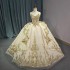 Spaghetti Straps 2024 Quinceanera Dress Shiny Birthday Ball Gown Bride Robe Sweet 16 Dress Bridal Dresses vestido de 15 anos