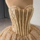 Surprise Price 2024 Strapless Ball Gown Quinceanera Dresses Sequins Lace Up vestido de 15 quinceanera