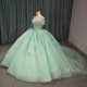 Weeding Dresses Quinceanera Dress Ball Gown Lace Applique Beading Sweetheart Sweet Best Solid Color Gowns vestido de 15 anos