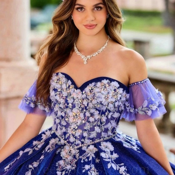 Beads Navy Blue Shiny Lace Appliques Quinceanera Dress Ball Gown Tassel Vestidos De 15 Quinceanera Cocktail Dresses Vestidos De