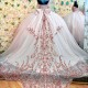 Blush Shiny Quinceanera Dresses With Rose Gold Applque Beads Sequin vestidos de 15 anos Off Shoulder Sweet 16 Dress