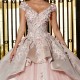 Mexico Pink Shiny Quinceanera Dresses V-Neck Beads Appliques Lace Flower Beads Ruffles Sweet 16 Vestidos De 15 Anos