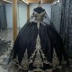 Off The Shoulder Black Shiny Quinceanera Dresses Ball Gown Appliques Lace Beaded Puffy Mexican Sweet 16 Dresses Charro 15 Anos