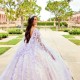 Sexy Off Shoulder Quinceanera Dress Ruffles with Appliques Lace With Cape Sweep Train Ball Gown Sweet 16 Vestidos De Fiesta