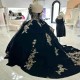 Sweet 16 Navy Blue Quinceanera Dress with Cape 2024 Off Shoulder Appliques Lace Beads Crystal Princess Party Gown Vestidos De 15