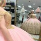 Sweetheart Pink Sparkly Quinceanera Dresses Ball Gown Gown Gold Applique Lace Beads Birthday Sweet 16 Evening Prom vestidos de