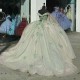 Sweetheart Quinceanera Dresses Off Shoulder Applique Lace Princess Sweet 15 16 Years Old Birthday Prom Party Gown