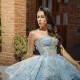 Sweetheart Sky Blue Quinceanera Dress Off Shoulder Princess Prom Ball Gown Sweet 16 XV Years Old Beads Lace Birthday Pageant